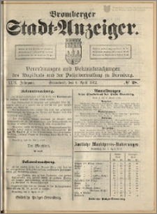Bromberger Stadt-Anzeiger, J. 29, 1912, nr 28