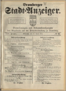 Bromberger Stadt-Anzeiger, J. 29, 1912, nr 31