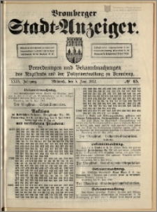 Bromberger Stadt-Anzeiger, J. 29, 1912, nr 45
