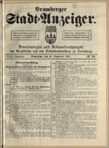 Bromberger Stadt-Anzeiger, J. 29, 1912, nr 74