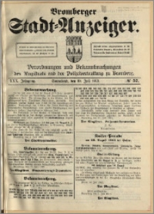 Bromberger Stadt-Anzeiger, J. 30, 1913, nr 57