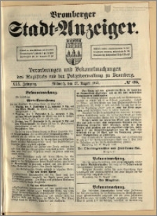 Bromberger Stadt-Anzeiger, J. 30, 1913, nr 68