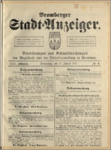 Bromberger Stadt-Anzeiger, J. 31, 1914, nr 4