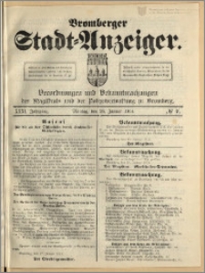 Bromberger Stadt-Anzeiger, J. 31, 1914, nr 7