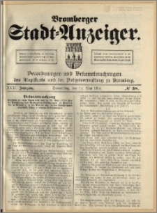 Bromberger Stadt-Anzeiger, J. 31, 1914, nr 38