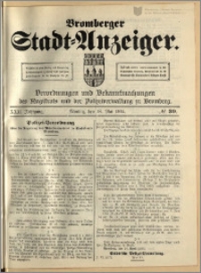 Bromberger Stadt-Anzeiger, J. 31, 1914, nr 39