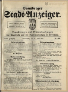 Bromberger Stadt-Anzeiger, J. 31, 1914, nr 48