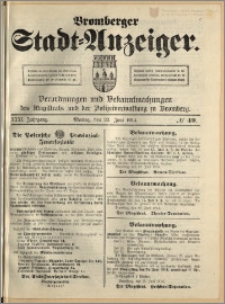 Bromberger Stadt-Anzeiger, J. 31, 1914, nr 49