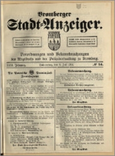Bromberger Stadt-Anzeiger, J. 31, 1914, nr 54