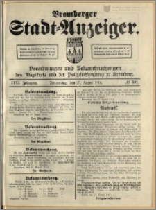Bromberger Stadt-Anzeiger, J. 31, 1914, nr 70