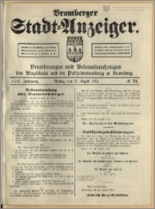 Bromberger Stadt-Anzeiger, J. 31, 1914, nr 71