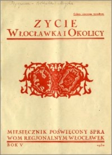 Życie Włocławka i Okolicy 1930, Wrzesień - Grudzień, nr 6