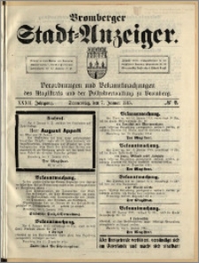 Bromberger Stadt-Anzeiger, J. 32, 1915, nr 2