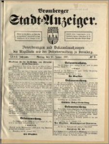 Bromberger Stadt-Anzeiger, J. 32, 1915, nr 7