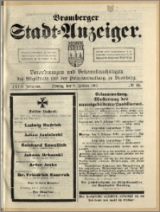 Bromberger Stadt-Anzeiger, J. 32, 1915, nr 11