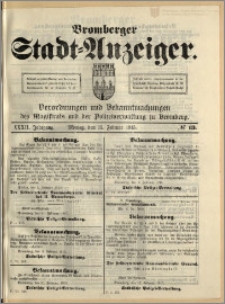 Bromberger Stadt-Anzeiger, J. 32, 1915, nr 13
