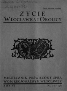 Życie Włocławka i Okolicy 1931, Luty - Marzec, nr 2-3