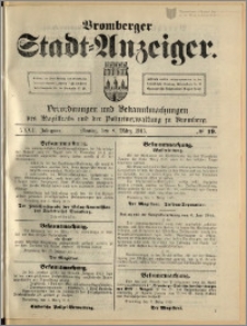 Bromberger Stadt-Anzeiger, J. 32, 1915, nr 19