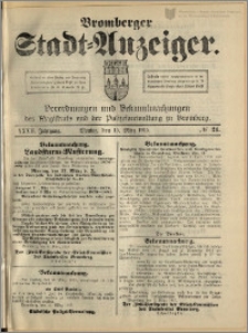 Bromberger Stadt-Anzeiger, J. 32, 1915, nr 21