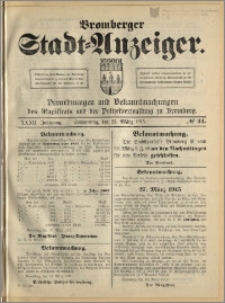 Bromberger Stadt-Anzeiger, J. 32, 1915, nr 24