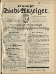 Bromberger Stadt-Anzeiger, J. 32, 1915, nr 29