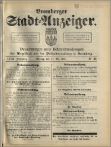Bromberger Stadt-Anzeiger, J. 32, 1915, nr 41