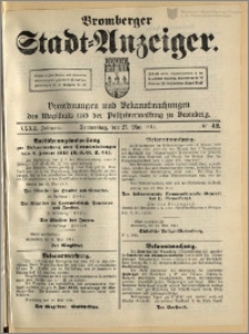 Bromberger Stadt-Anzeiger, J. 32, 1915, nr 42