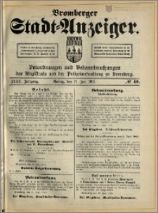 Bromberger Stadt-Anzeiger, J. 32, 1915, nr 49
