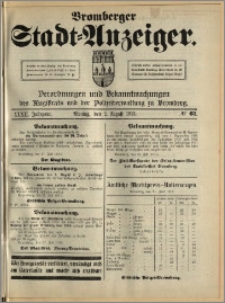 Bromberger Stadt-Anzeiger, J. 32, 1915, nr 61