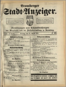 Bromberger Stadt-Anzeiger, J. 32, 1915, nr 65