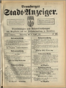 Bromberger Stadt-Anzeiger, J. 32, 1915, nr 66