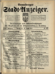 Bromberger Stadt-Anzeiger, J. 32, 1915, nr 67