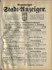 Bromberger Stadt-Anzeiger, J. 32, 1915, nr 72