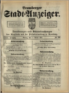 Bromberger Stadt-Anzeiger, J. 32, 1915, nr 79