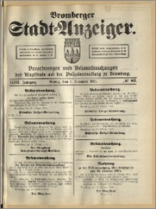 Bromberger Stadt-Anzeiger, J. 32, 1915, nr 87