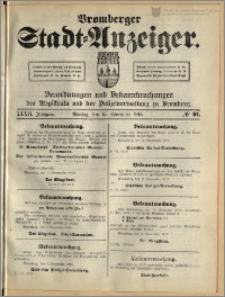 Bromberger Stadt-Anzeiger, J. 32, 1915, nr 91