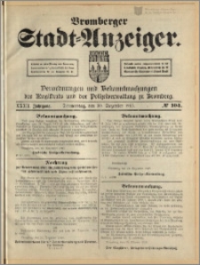 Bromberger Stadt-Anzeiger, J. 32, 1915, nr 104