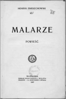Malarze : powieść