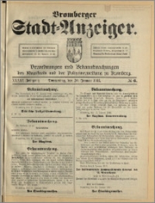 Bromberger Stadt-Anzeiger, J. 33, 1916, nr 6