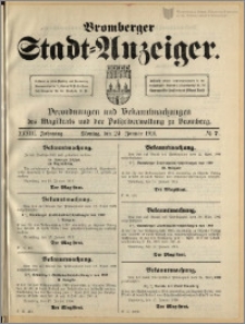 Bromberger Stadt-Anzeiger, J. 33, 1916, nr 7