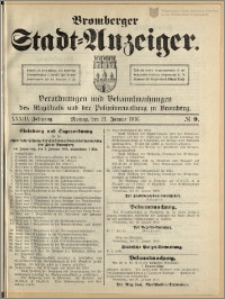 Bromberger Stadt-Anzeiger, J. 33, 1916, nr 9