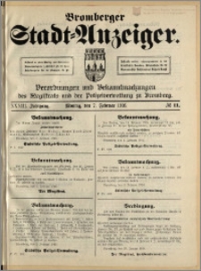 Bromberger Stadt-Anzeiger, J. 33, 1916, nr 11