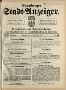 Bromberger Stadt-Anzeiger, J. 33, 1916, nr 13