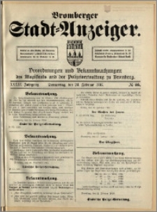 Bromberger Stadt-Anzeiger, J. 33, 1916, nr 16