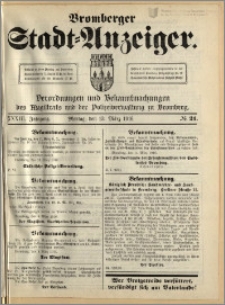Bromberger Stadt-Anzeiger, J. 33, 1916, nr 21