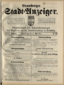 Bromberger Stadt-Anzeiger, J. 33, 1916, nr 40