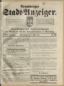 Bromberger Stadt-Anzeiger, J. 33, 1916, nr 44
