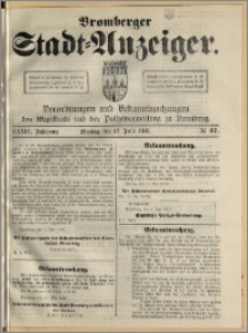 Bromberger Stadt-Anzeiger, J. 33, 1916, nr 47