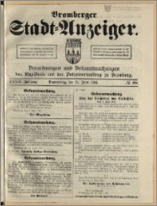 Bromberger Stadt-Anzeiger, J. 33, 1916, nr 48