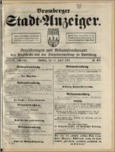 Bromberger Stadt-Anzeiger, J. 33, 1916, nr 49